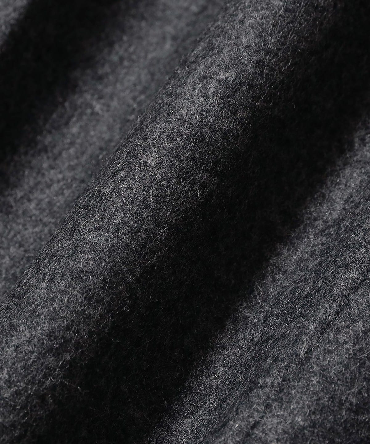 BEAMS F（ビームスF）HANDMADE ウール グレーフランネル ダブル 