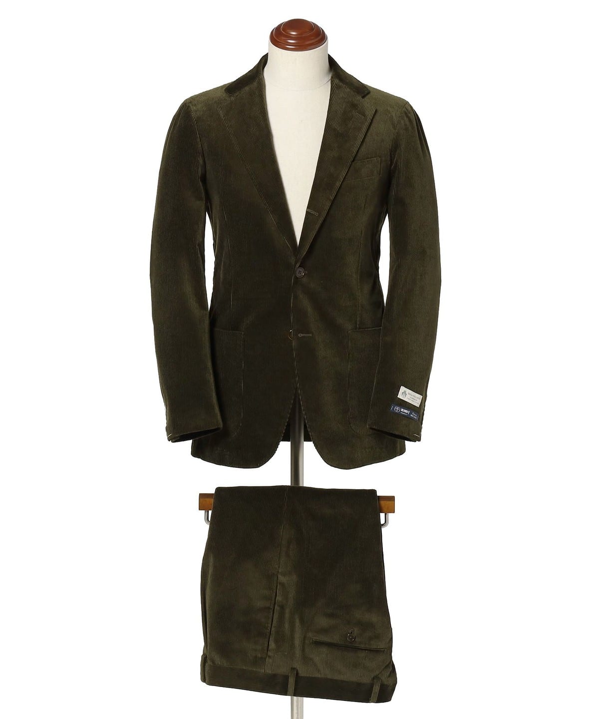 EASY DUCA VISCONTI コーデュロイ スーツ スーツ・ネクタイ MEN OLIVE 50 EASY DUCA VISCONTI コーデュロイ スーツ スーツ・ネクタイ MEN OLIVE 50
