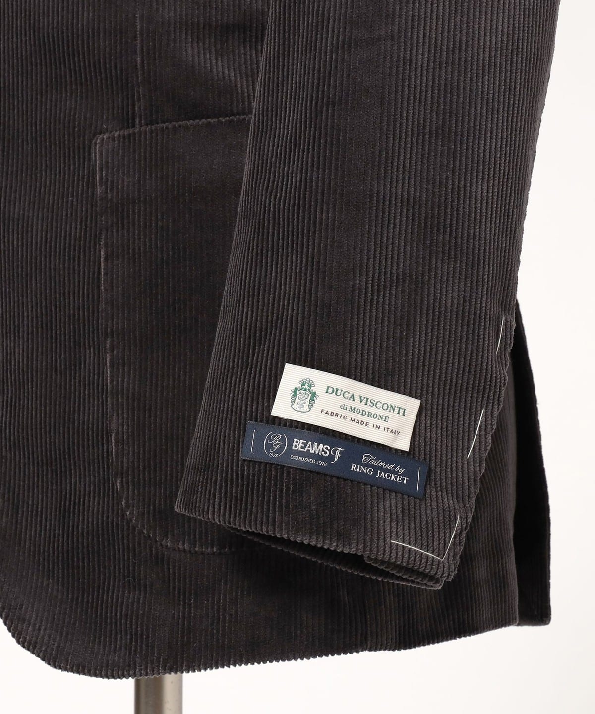 【美品】ビームスプラス ドゥカヴィスコンティ コーデュロイ ジャケット 日本製 希少✨ ビームスエフ ドゥカヴィスコンティ テーラードジャケット