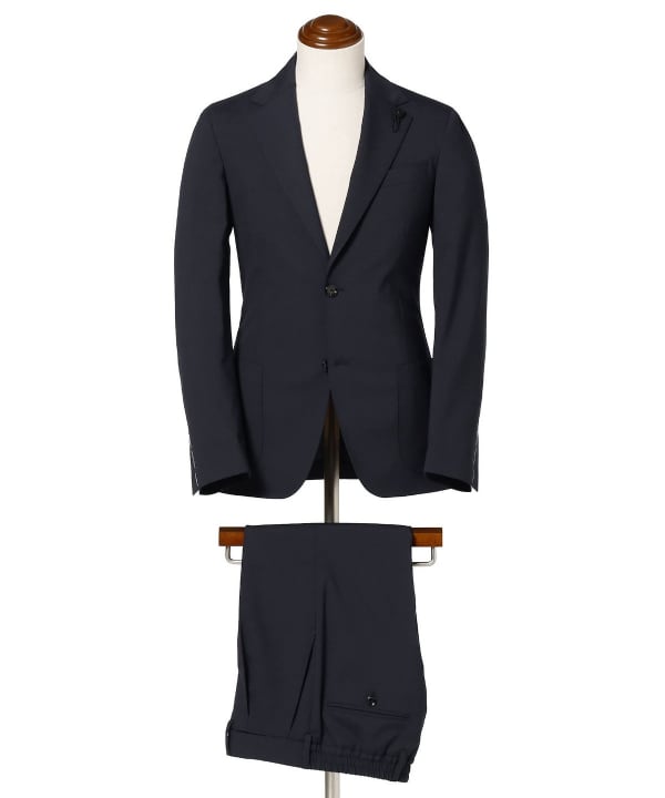 BEAMS F（ビームスF）【別注】LARDINI / ミックスファブリック