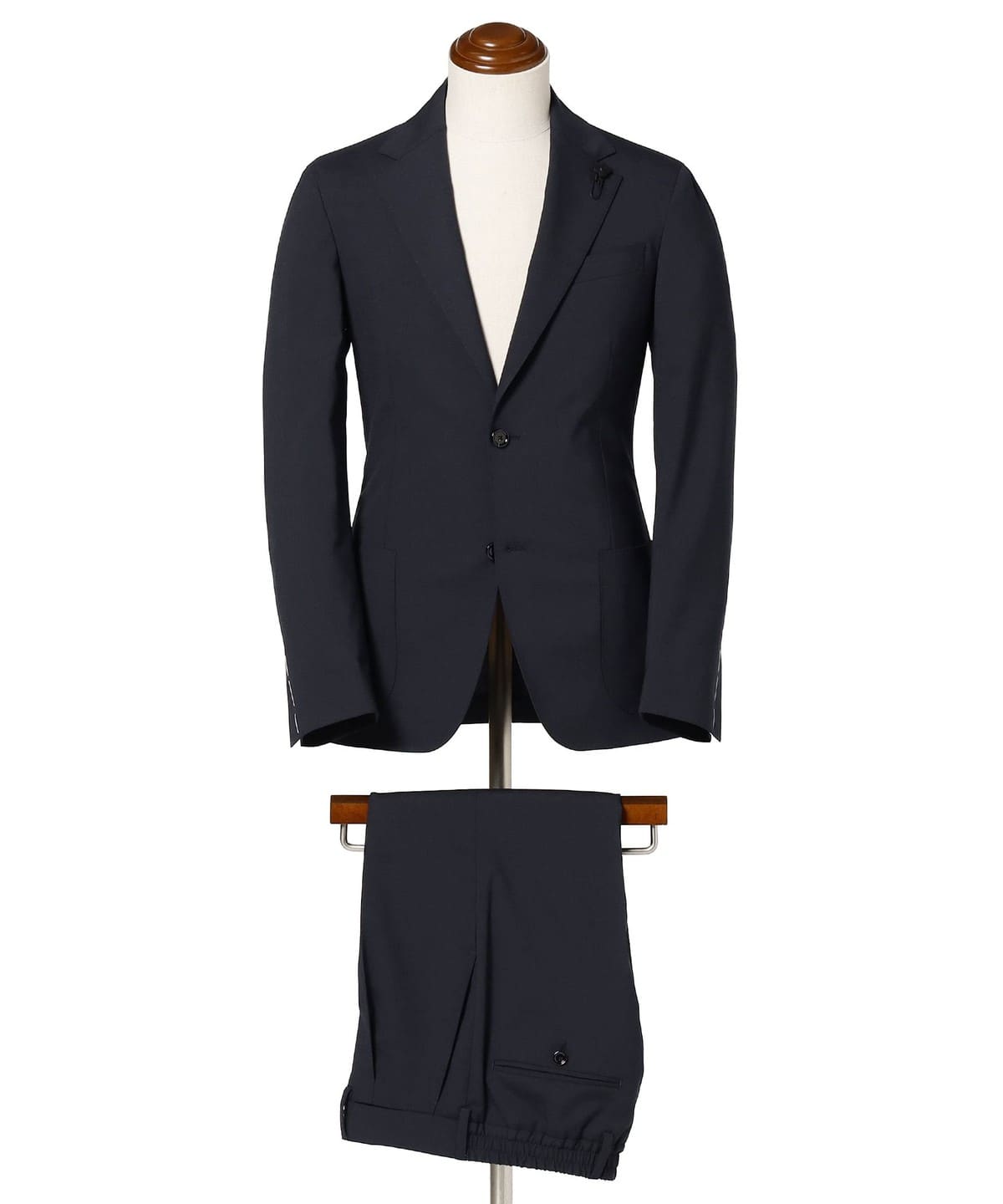 BEAMS F（ビームスF）【別注】LARDINI / ミックスファブリック