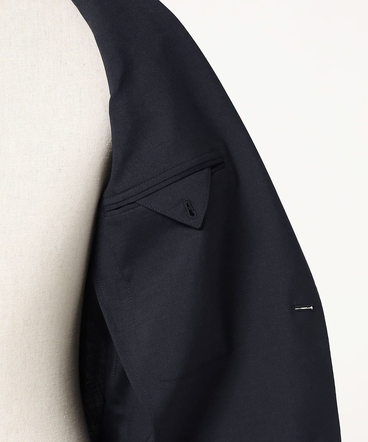 BEAMS F（ビームスF）【別注】LARDINI / ミックスファブリック