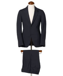 【別注】LARDINI / ミックスファブリック トラベル ソリッド スーツ