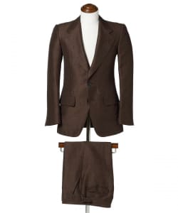 【別注】HUSBANDS / McCARTNEY ウールリネン ソリッド スーツ