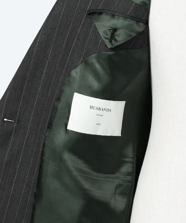 BEAMS F(ビームスF)【別注】HUSBANDS / GAINSBURG ウール チョーク BEAMS F(ビームスF)【別注】HUSBANDS / GAINSBURG ウール チョーク