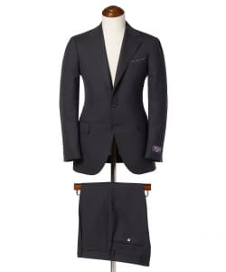 BEAMS F EXCLUSIVE FABRIC ウール ソリッド スーツ