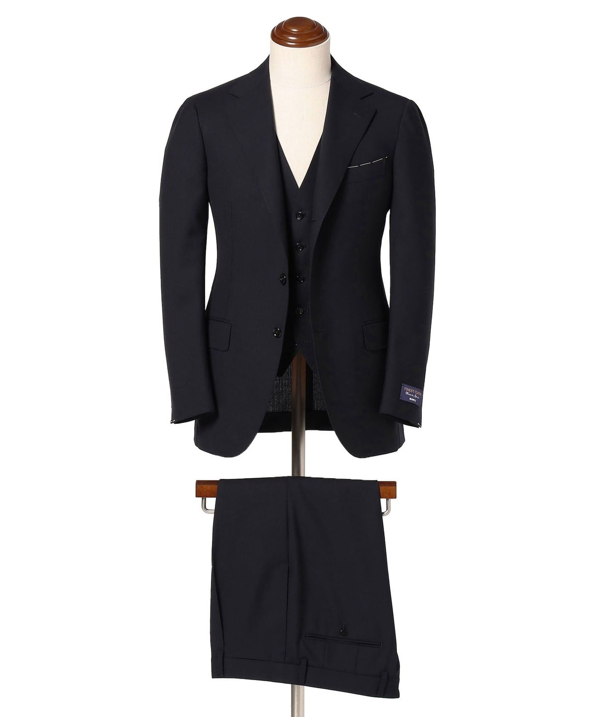 BEAMS F（ビームスF）BEAMS F EXCLUSIVE FABRIC ウール 3ピース スーツ