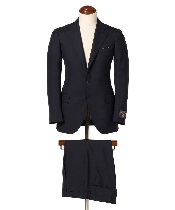 BEAMS F（ビームスF）V.B.CANONICO ウール ソリッド スーツ（スーツ