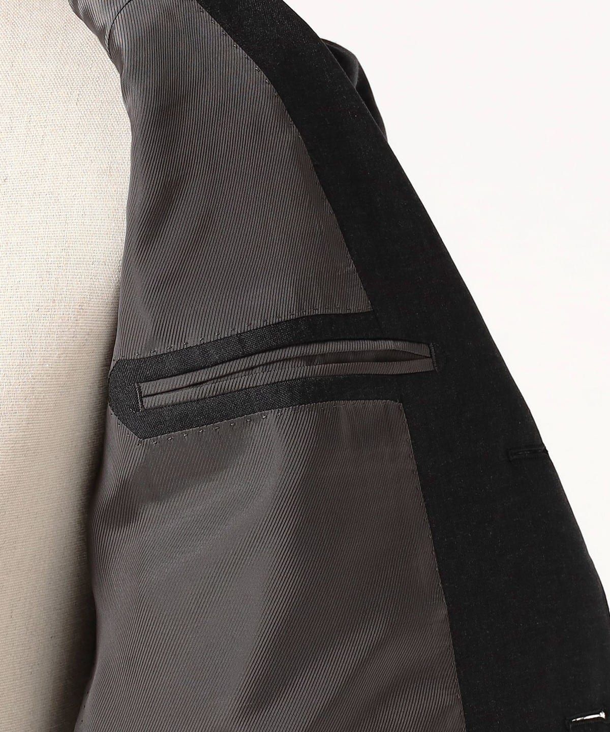 BEAMS F（ビームスF）V.B.CANONICO ウール ソリッド スーツ（スーツ