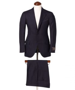 VITALE BARBERIS CANONICO ウール チョークストライプ スーツ