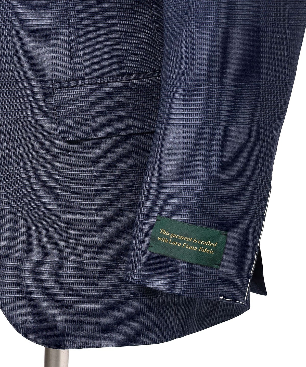 BEAMS F（ビームスF） LORO PIANA FABRIC ウール グレンプレイド