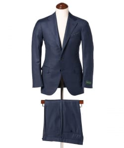 LORO PIANA FABRIC ウール グレンプレイド スーツ