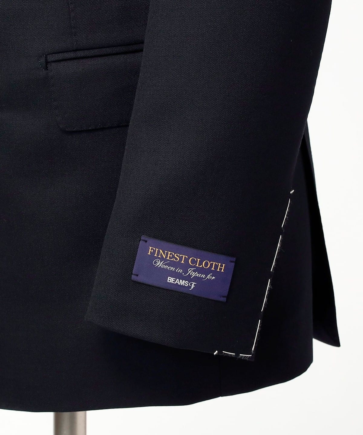 BEAMS F（ビームスF）ウールモヘヤ ソリッド ダブルブレスト スーツ