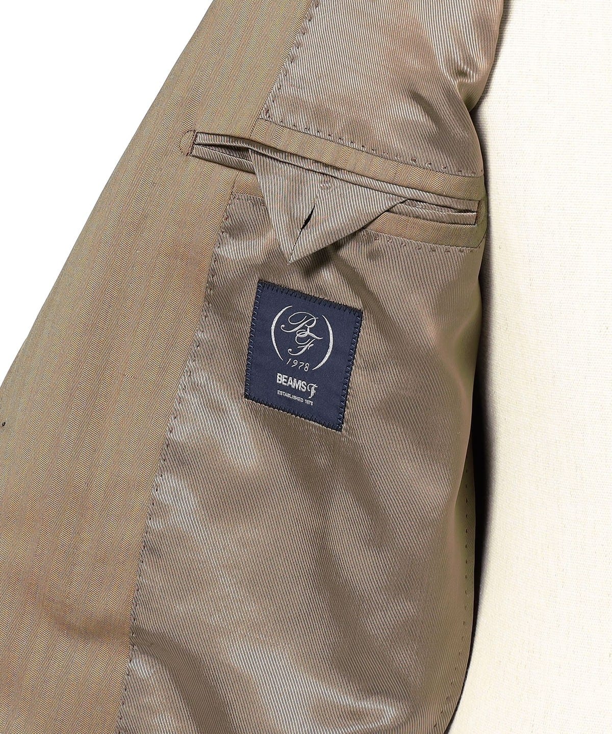 BEAMS F（ビームスF）VITALE BARBERIS CANONICO ウール ヘリンボーン