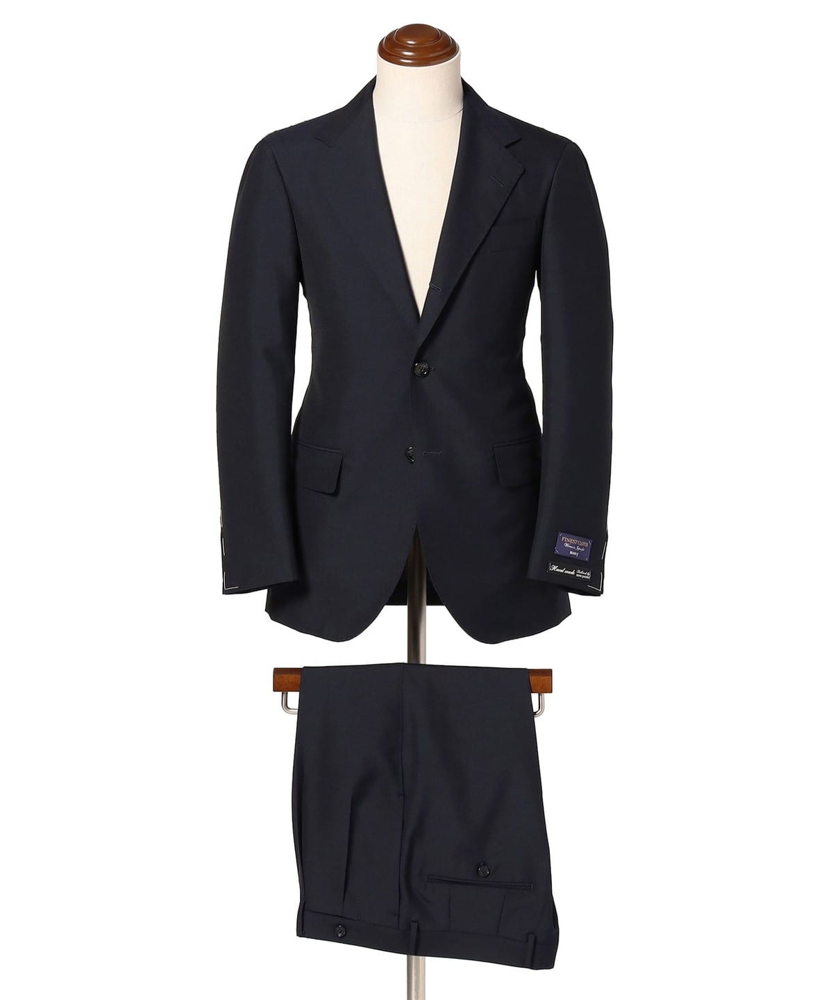 BEAMS F（ビームスF）HANDMADE ウールモヘヤ ソリッド スーツ（スーツ