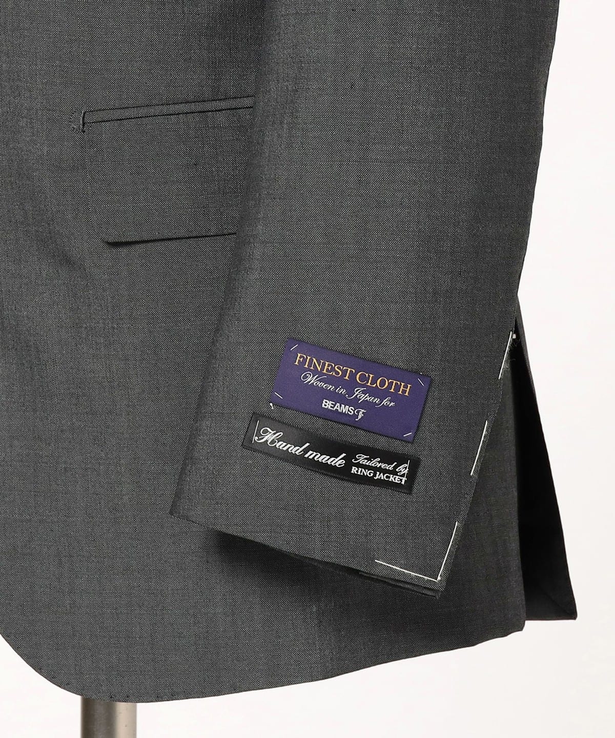 BEAMS F（ビームスF）HANDMADE ウールモヘヤ ソリッド スーツ（スーツ