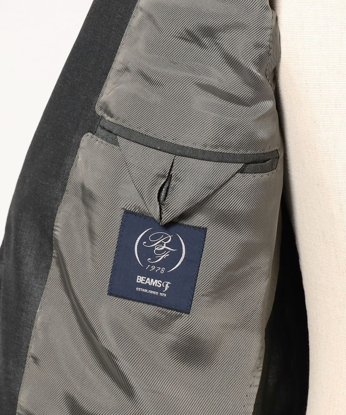 BEAMS F（ビームスF）HANDMADE ウールモヘヤ ソリッド スーツ（スーツ