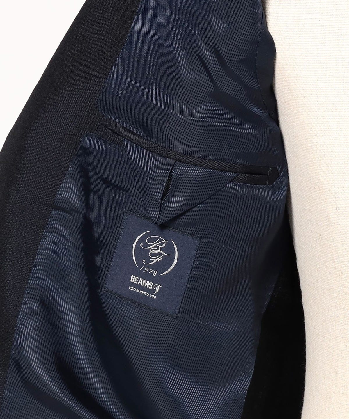 BEAMS F（ビームスF）HANDMADE ウールモヘヤ ソリッド スーツ（スーツ