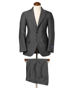 HANDMADE ウールモヘヤ ソリッド スーツ
