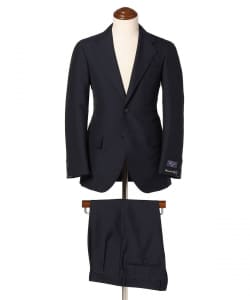 HANDMADE ウールモヘヤ ソリッド スーツ