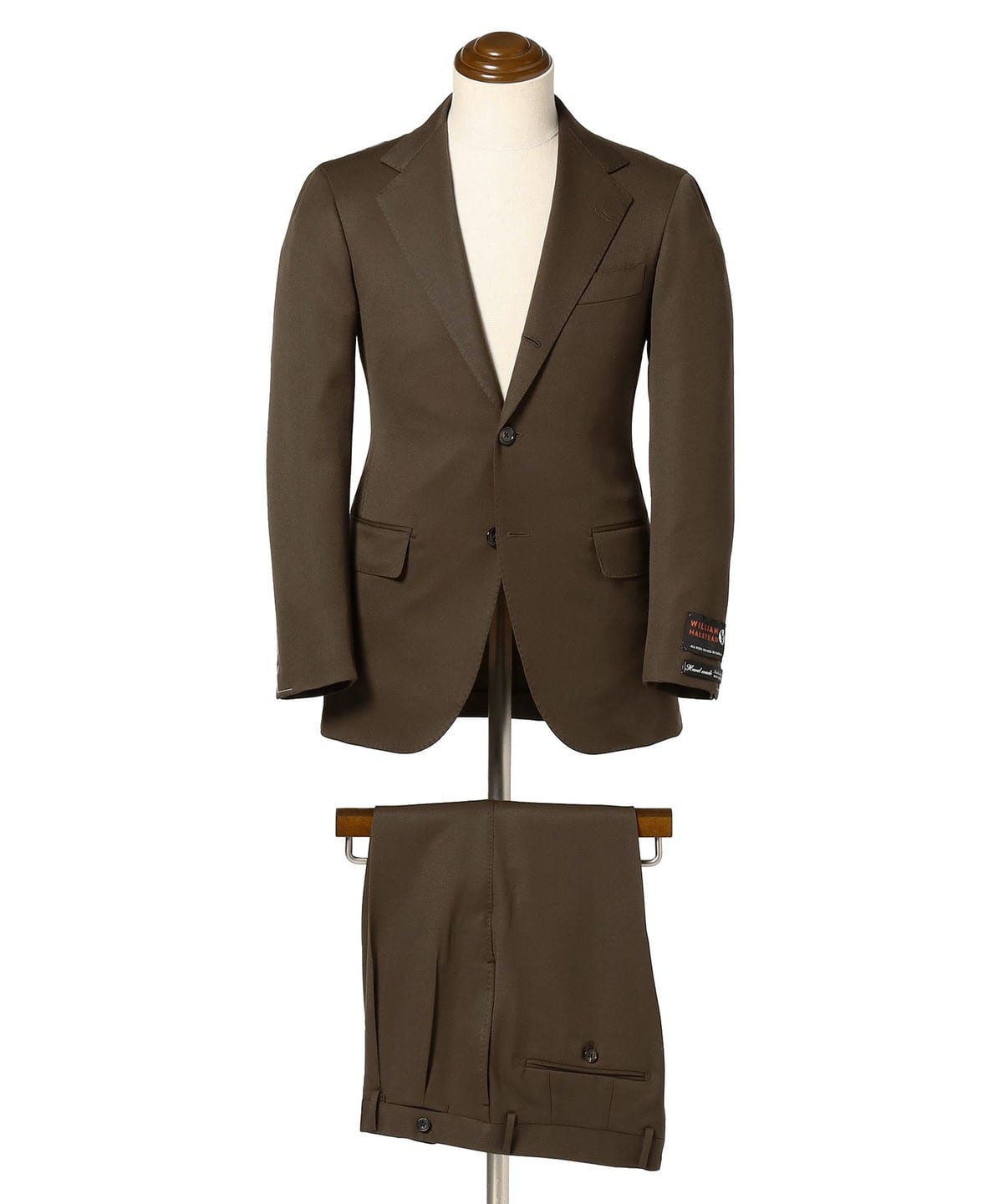 BEAMS F（ビームスF）HANDMADE WILLIAM HALSTEAD ウールギャバジン