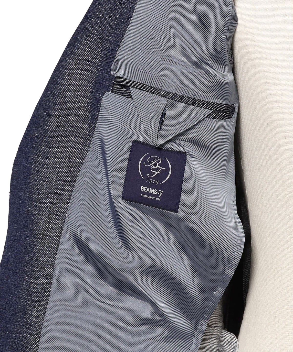 BEAMS F（ビームスF）HANDMADE DORMEUIL ウールリネン インディゴ