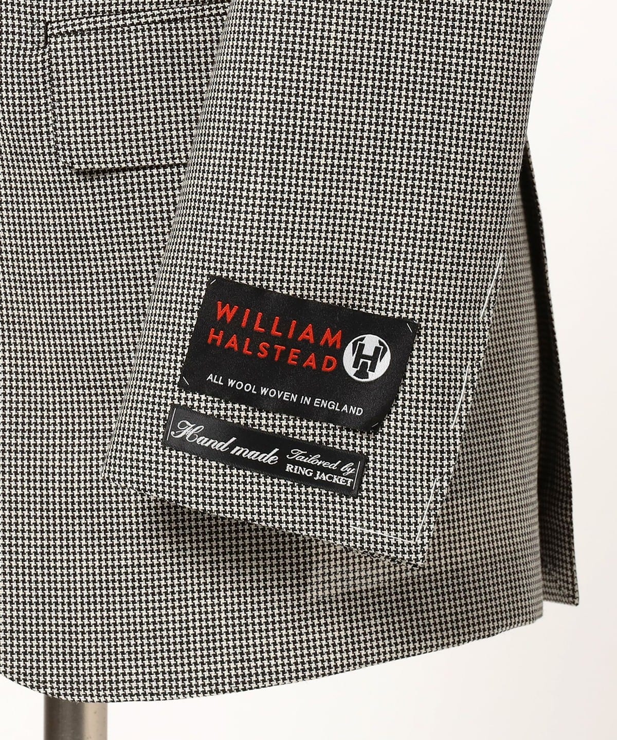 BEAMS F（ビームスF）HANDMADE WILLIAM HALSTEAD ウール ハウンド