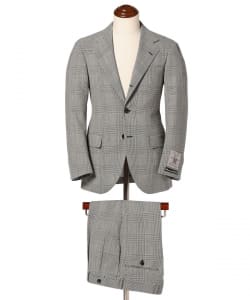 HANDMADE FOX BROTHERS ウール グレンプレイド スーツ