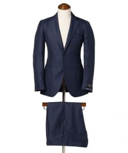 EASY DALSASSO ウールリネン インディゴカラー スーツ
