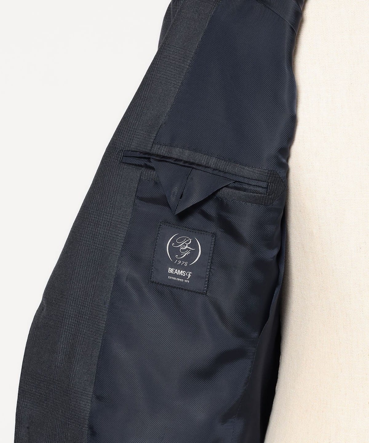 Ermenegildo Zegna 羊毛暗格紋西裝