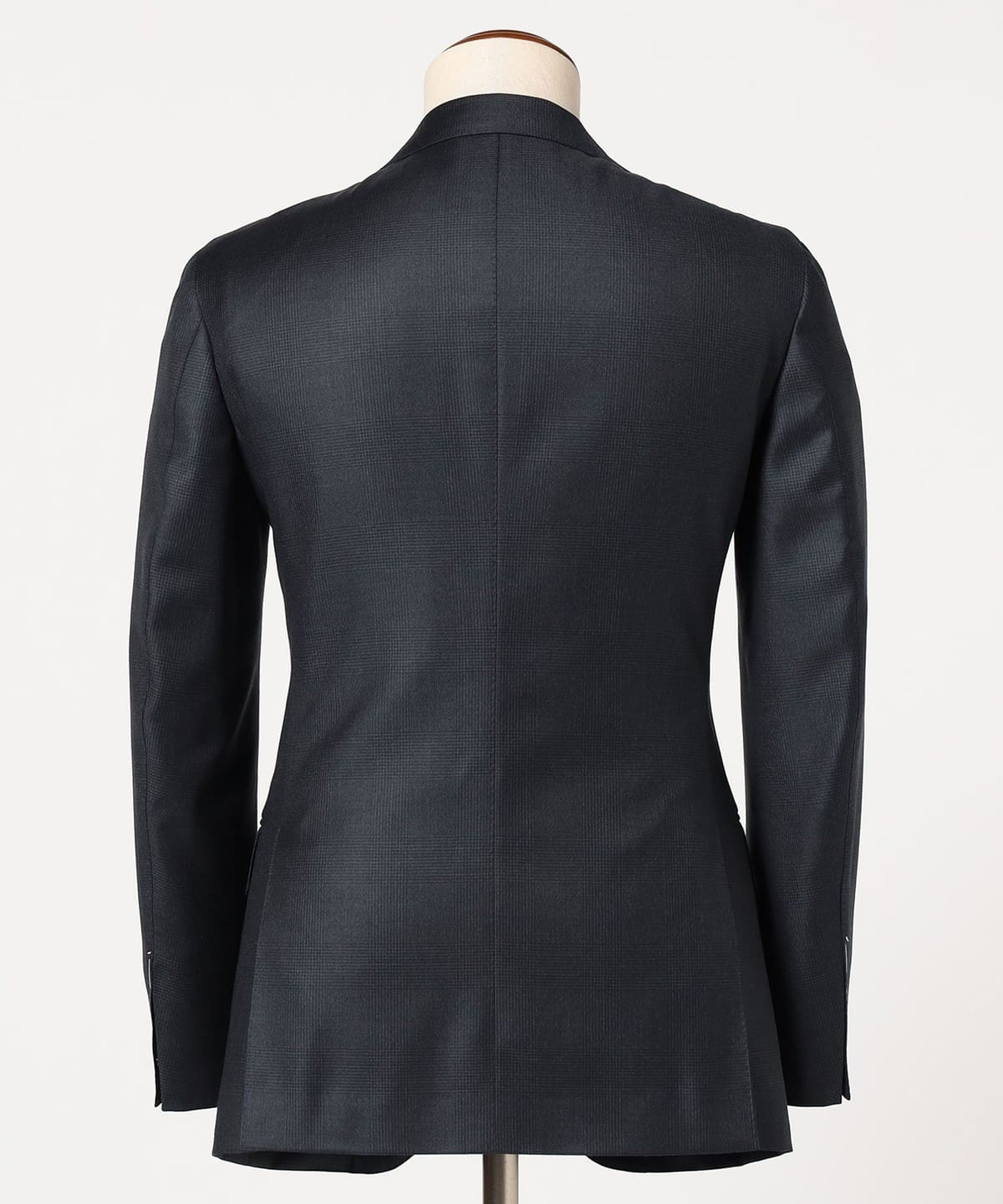Ermenegildo Zegna 羊毛暗格紋西裝