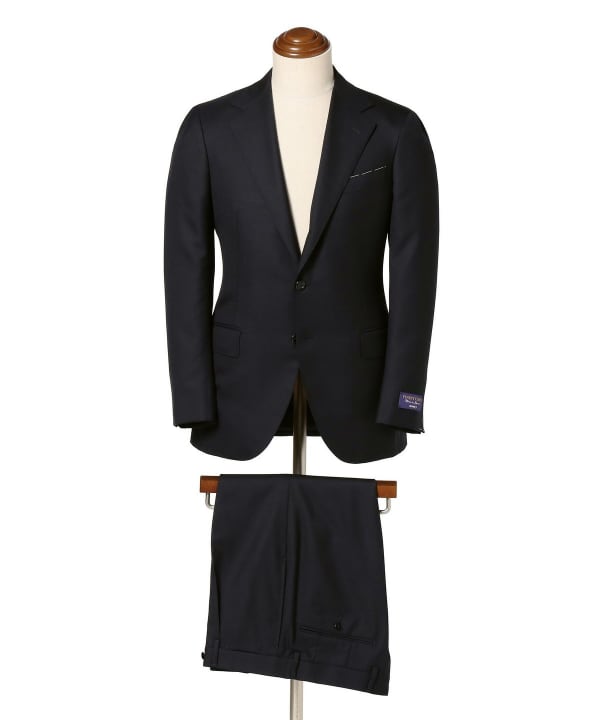 BEAMS F EXCLUSIVE FABRIC 羊毛素面西裝