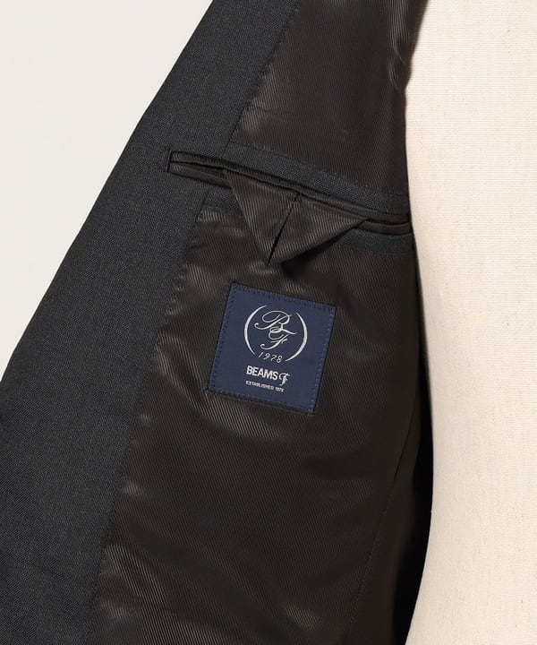 BEAMS F EXCLUSIVE FABRIC 羊毛素面西裝