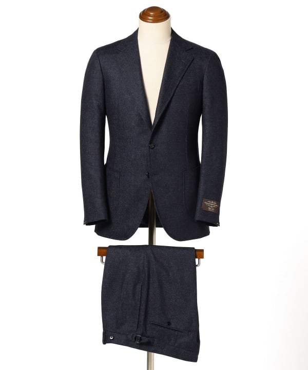 VITALE BARBERIS CANONICO ウール デニム調 スーツ