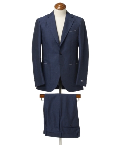 ▲BEAMS F / DALSASSO ウールリネン 3ボタンスーツ