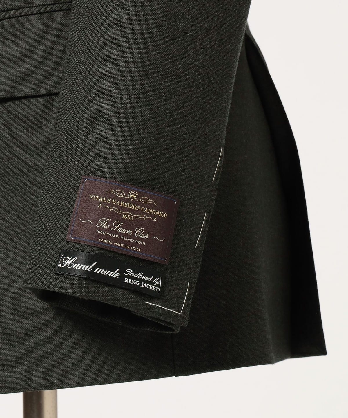 BEAMS F（ビームスF）VITALE BARBERIS CANONICO サクソンウール スーツ
