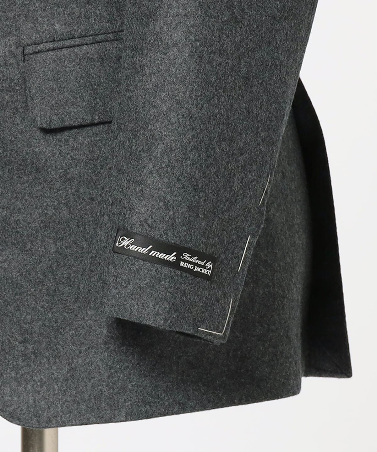 BEAMS F（ビームスF）HANDMADE ウール グレーフランネル スーツ
