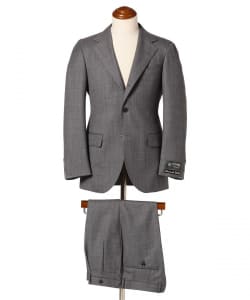 HANDMADE DORMEUIL ウール シャークスキン スーツ