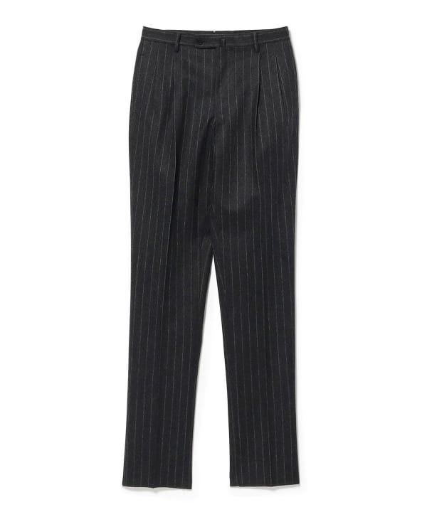 SARTORIA TRAMONTO / ウール フランネル ストライプ ダブルブレスト スーツ