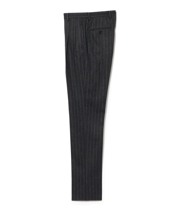 SARTORIA TRAMONTO / ウール フランネル ストライプ ダブルブレスト スーツ