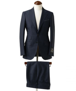 ▲BEAMS F / TAYLOR&LODGE ウールモヘヤ チェンジポケット スーツ