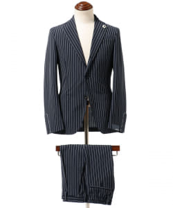 ▲LARDINI / 別注 EASY WEAR ピンストライプ スーツ