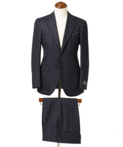 ▲BEAMS F / Savile Clifford チョークストライプ スーツ