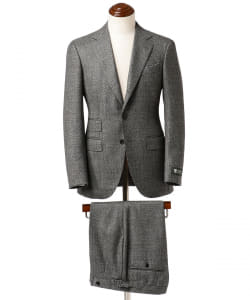 ▲BEAMS F / DORMEUIL メランジウール スーツ