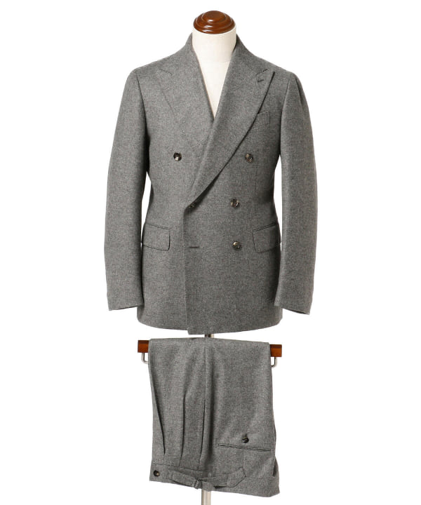 Beams F ビームスf Stile Latino Leo フランネル ダブル スーツ スーツ ネクタイ スーツ 通販 Beams