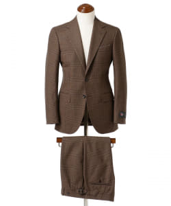 BEAMS F / SAVILE CLIFFORD グレンチェック スーツ
