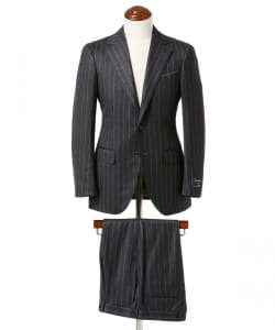 ▲BEAMS F / Ermenegildo Zegna チョークストライプ スーツ