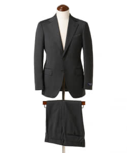BEAMS F / LORO PIANA ウールコットン ツイル スーツ