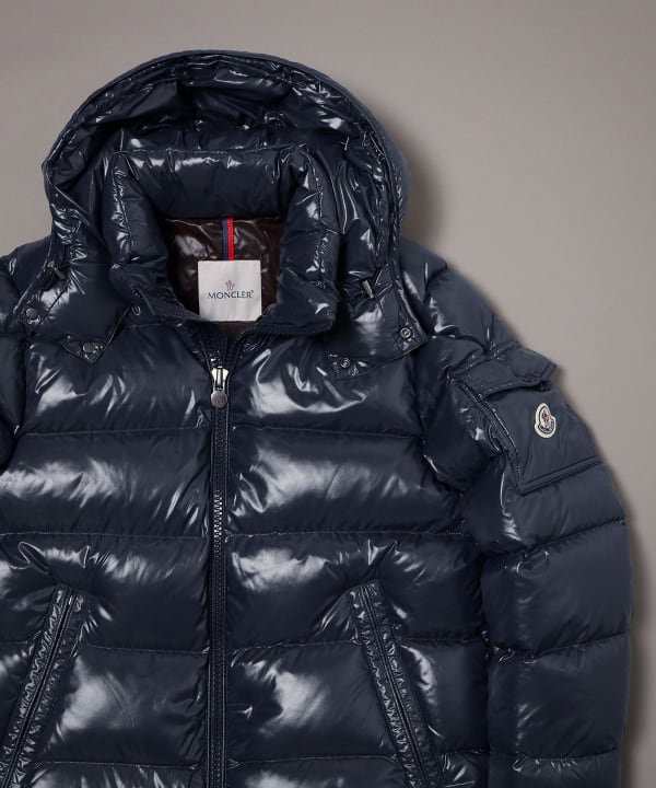 BEAMS F（ビームスF）MONCLER / MAYA フーデッド ダウンジャケット 