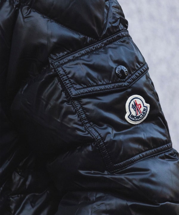 BEAMS F BEAMS / MAYA hooded down jacket (blouson MONCLER jacket 